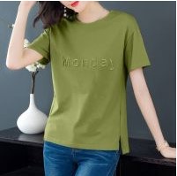 QIAOXIZI | Slimming Loose Short Sleeve T-sh...
