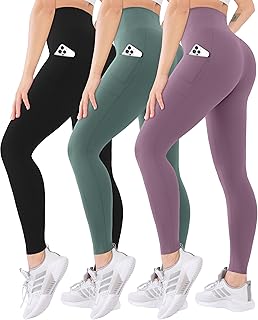 Blisset 3 Pack High Waisted Leggings fo...